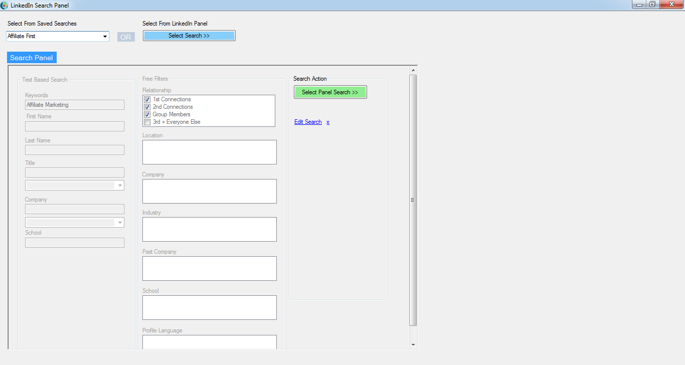 linkedin automation get connection details